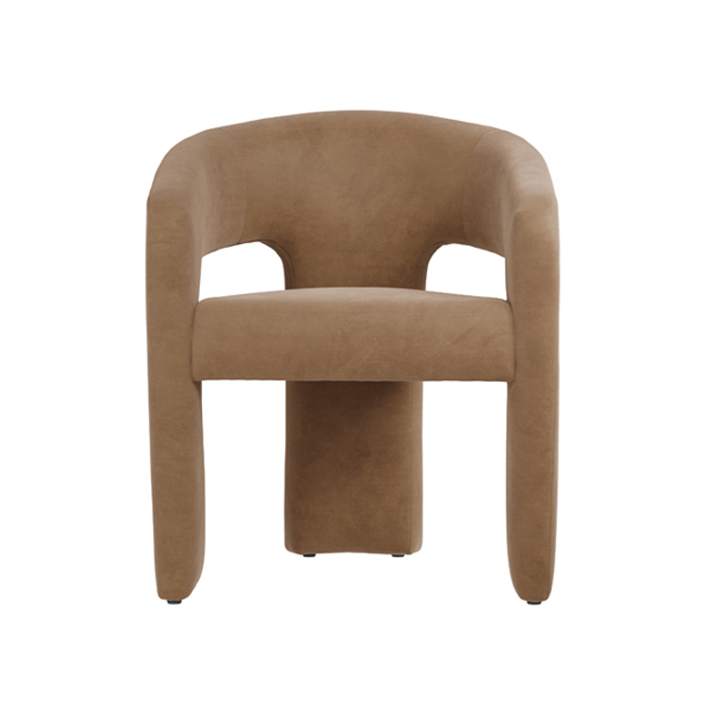 Berthoud Mole Velvet Dining Chairs - Pair