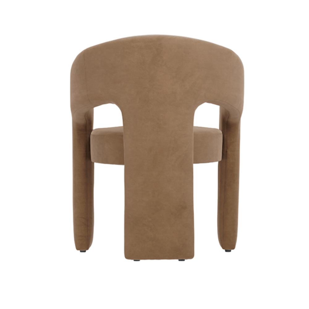 Berthoud Mole Velvet Dining Chairs - Pair