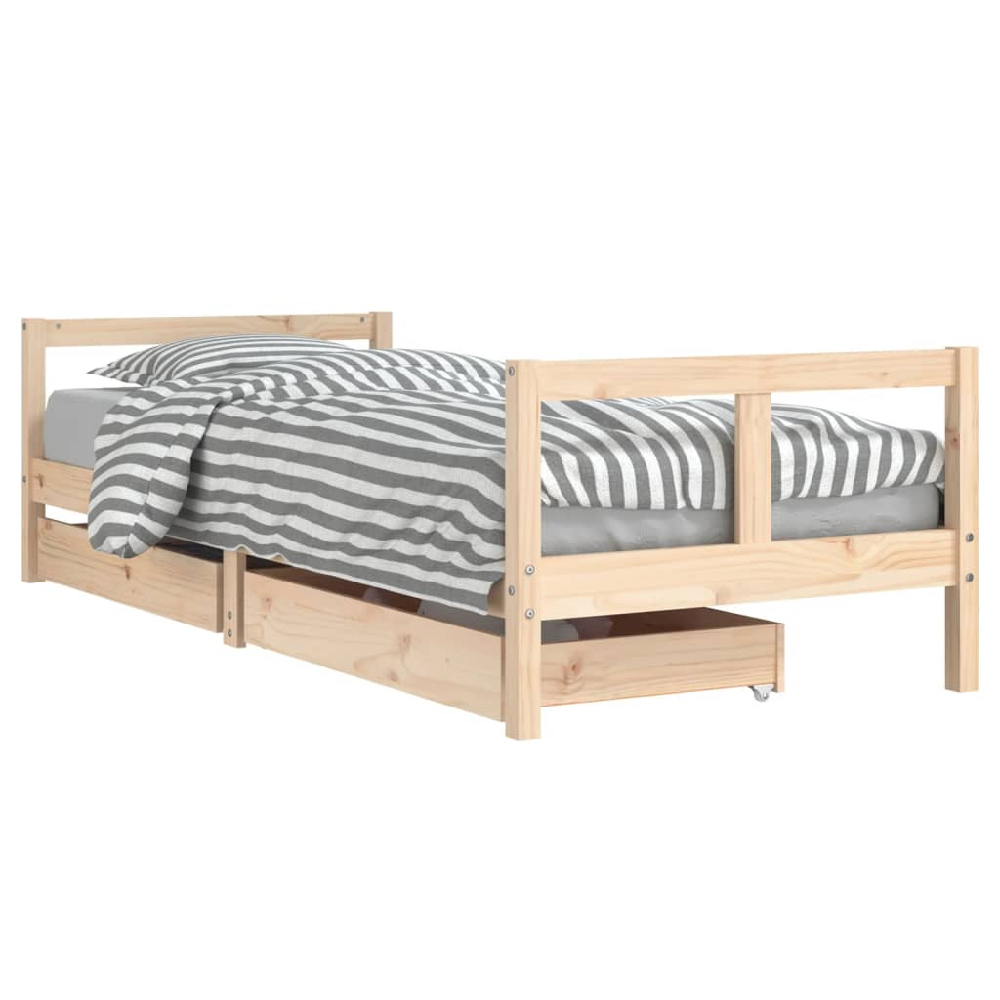 Berwyn 80x200cm Wooden Children Daybed In Natural