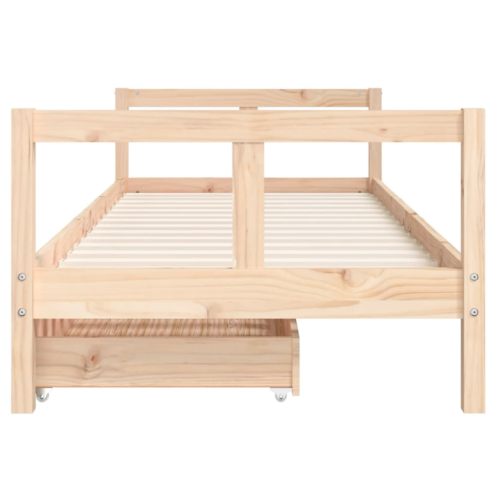 Berwyn 80x200cm Wooden Children Daybed In Natural