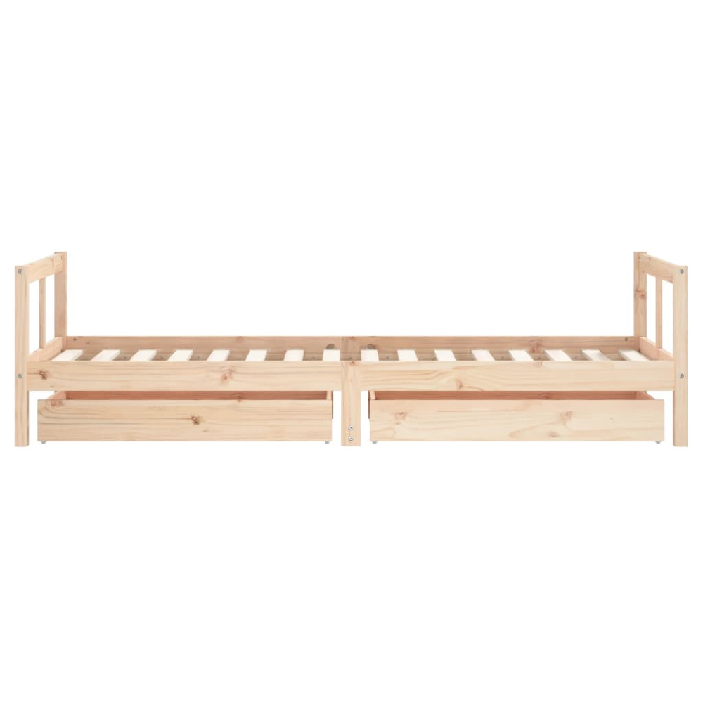 Berwyn 80x200cm Wooden Children Daybed In Natural