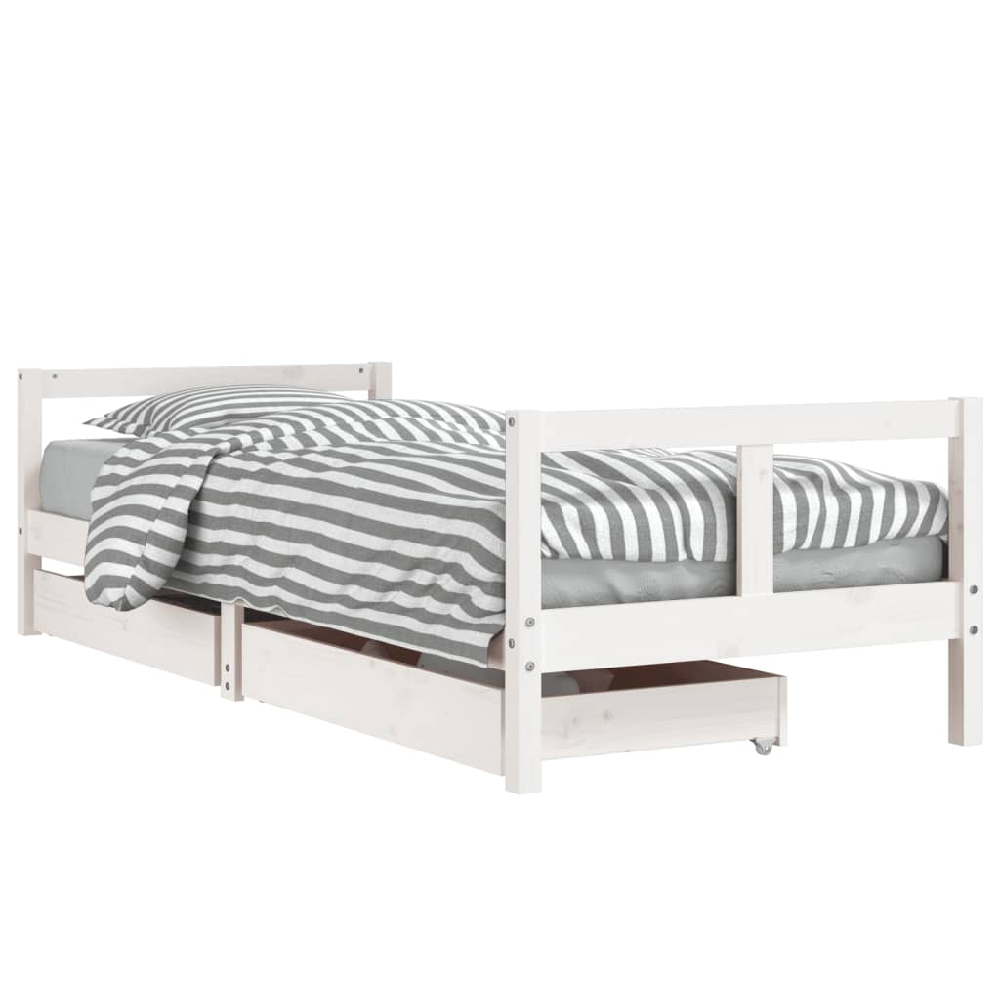 Berwyn 80x200cm Wooden Children Daybed In White