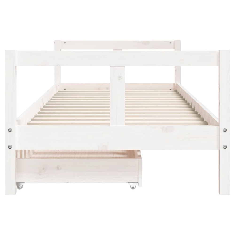 Berwyn 80x200cm Wooden Children Daybed In White