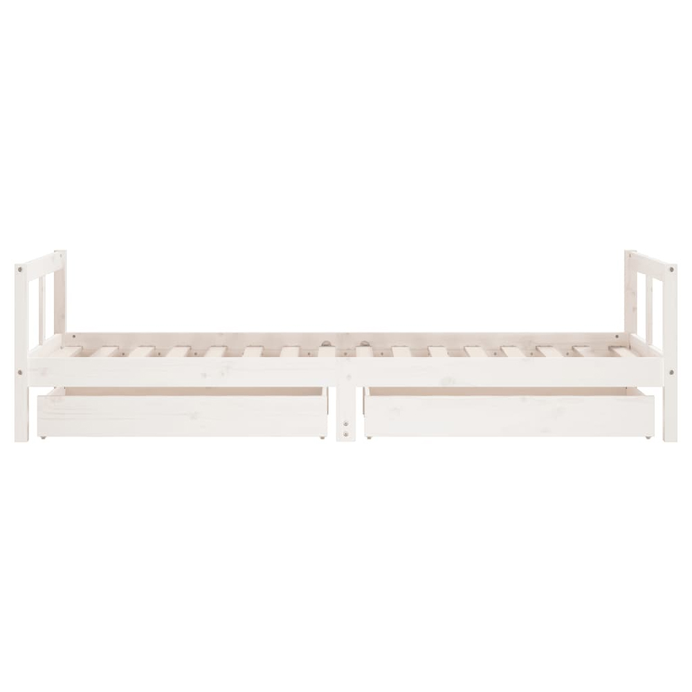 Berwyn 80x200cm Wooden Children Daybed In White