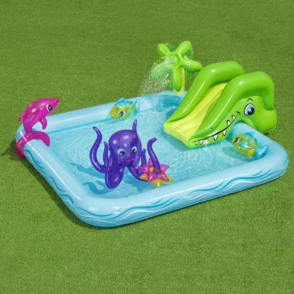 Bestway Fantastic Aquarium Play Center 239x206x86cm In Multicolour
