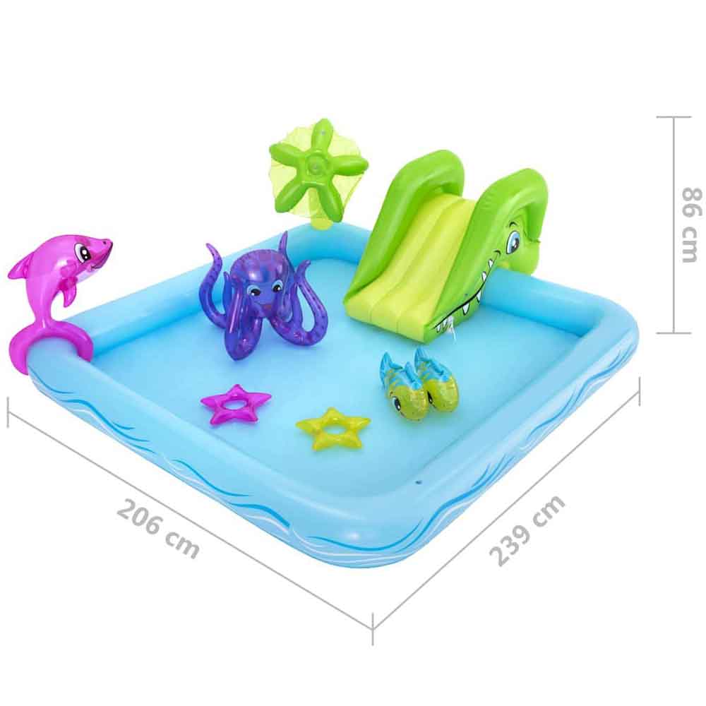 Bestway Fantastic Aquarium Play Center 239x206x86cm In Multicolour