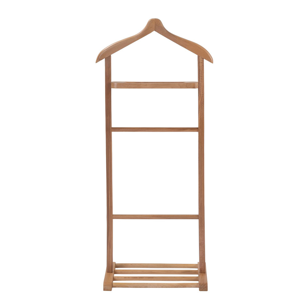 Beta Beech Wood Valet Stand in Natural