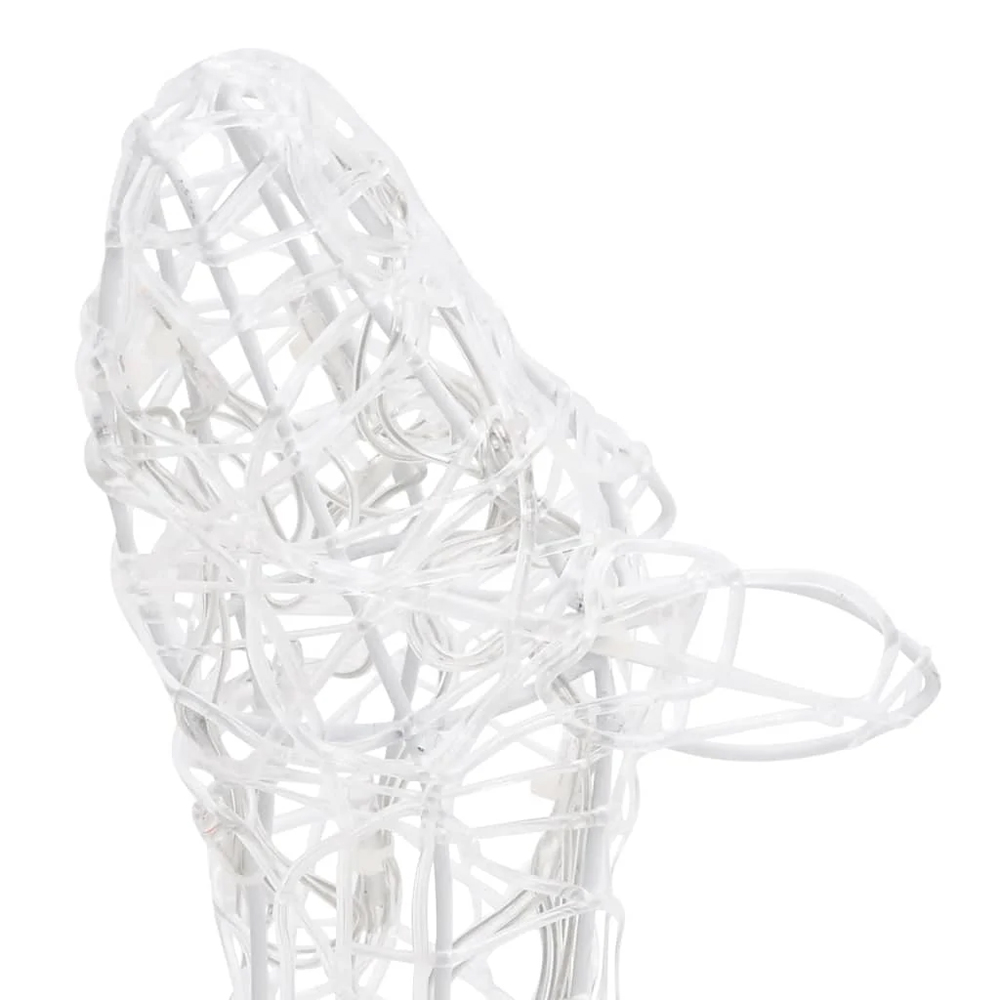 Bethany 160 LED Acrylic Christmas Family Reindeer - Warm White