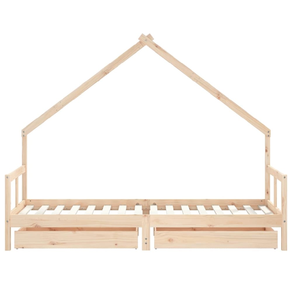Bethel 80x200cm Wooden Children Daybed In Natural