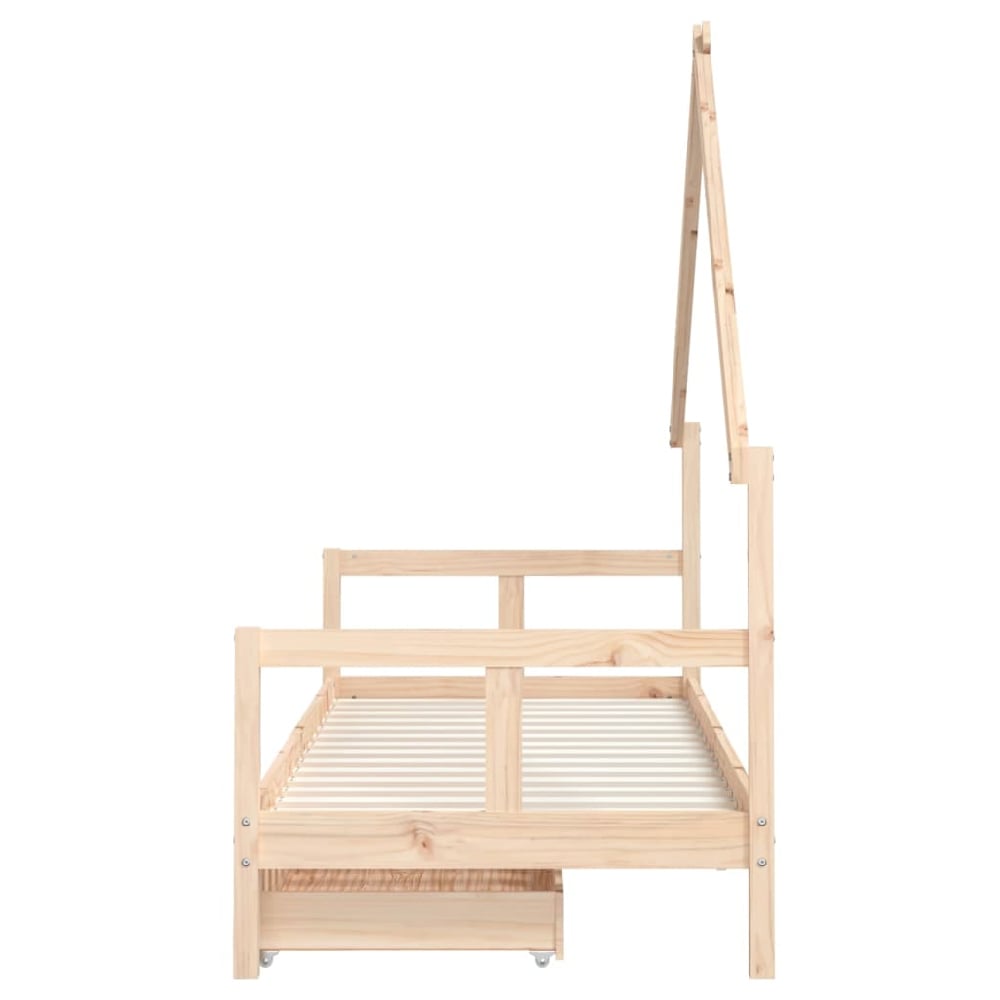 Bethel 80x200cm Wooden Children Daybed In Natural