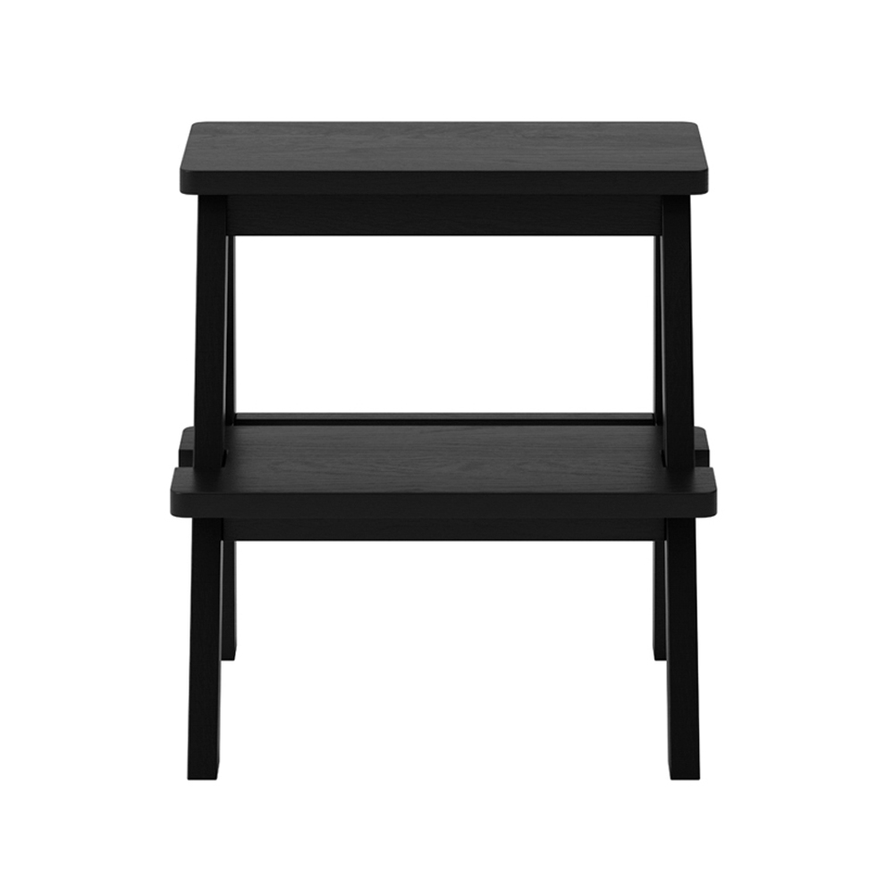Bethel Wooden Stool - Black