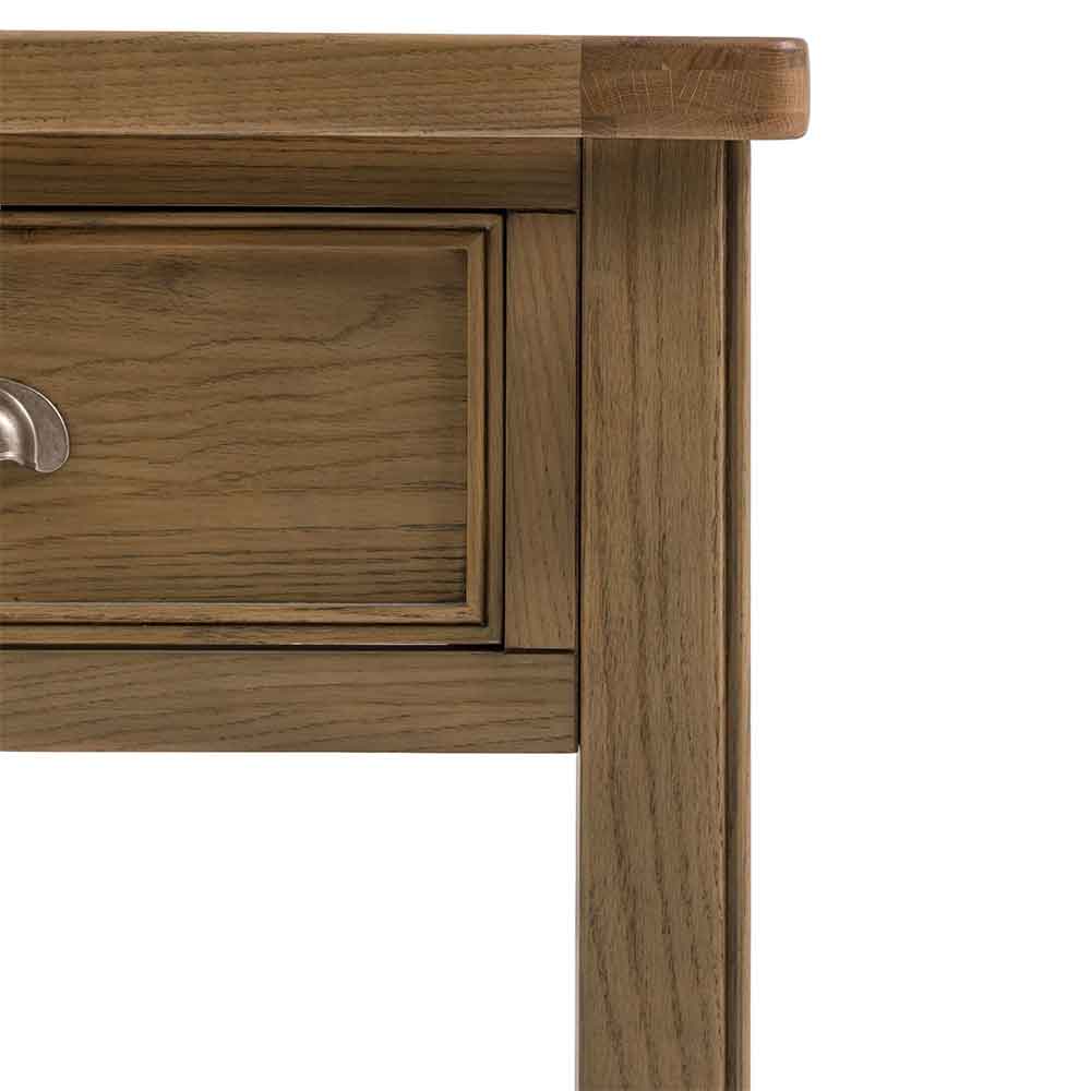 Bethesda Wooden Coffee Table With 2 Drawers In Natural