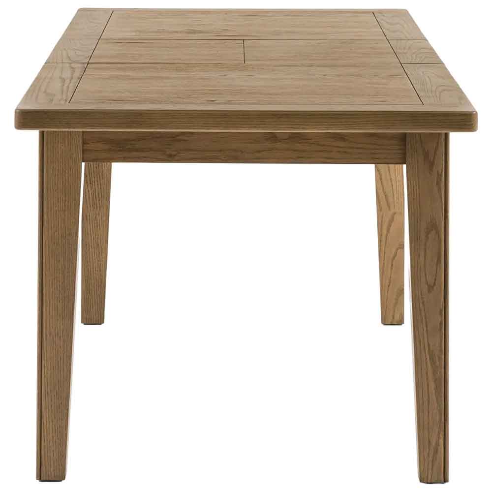 Bethesda Wooden Extending Dining Table With 6 Natural Chairs