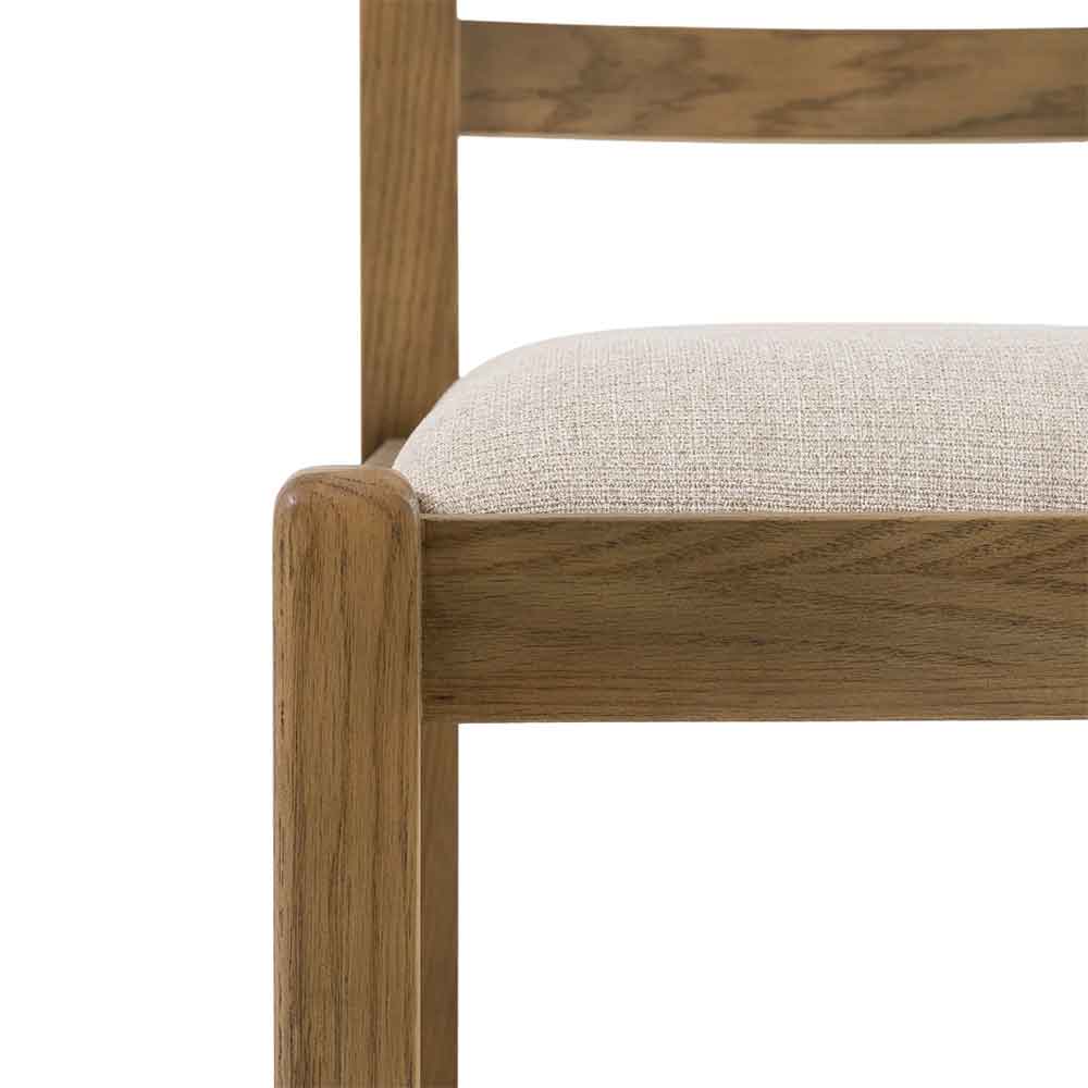 Bethesda Natural Wooden Dining Chairs In Pair