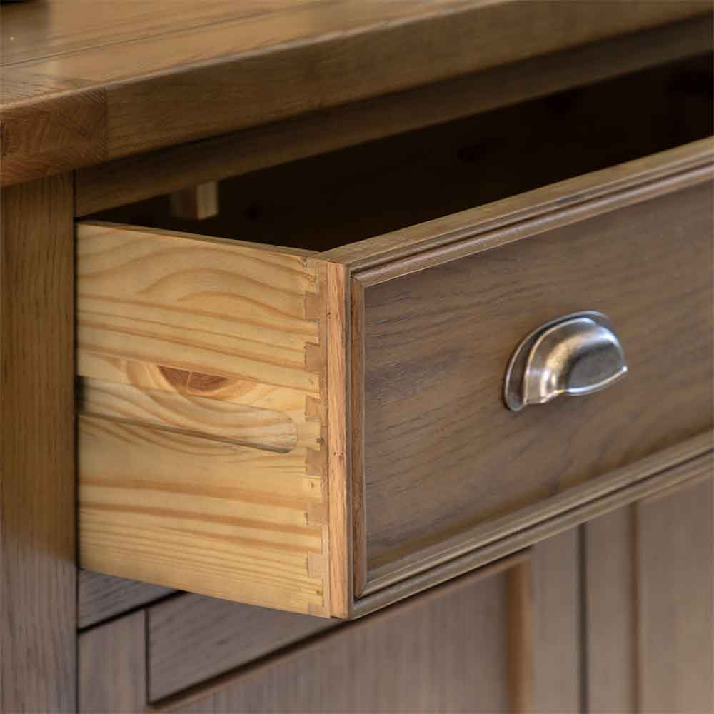 Bethesda Small Sideboard With 2 Doors 1 Drawer In Natural