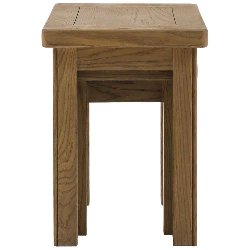 Bethesda Wooden Nest Of 2 Tables In Natural