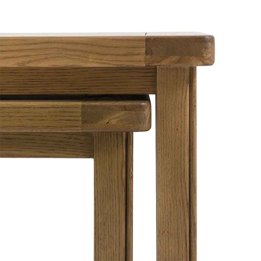 Bethesda Wooden Nest Of 2 Tables In Natural