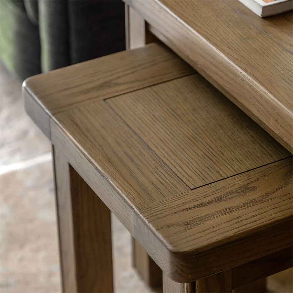 Bethesda Wooden Nest Of 2 Tables In Natural
