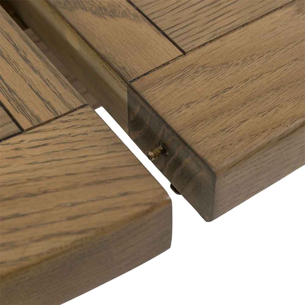 Bethesda Wooden Round Extending Dining Table In Natural