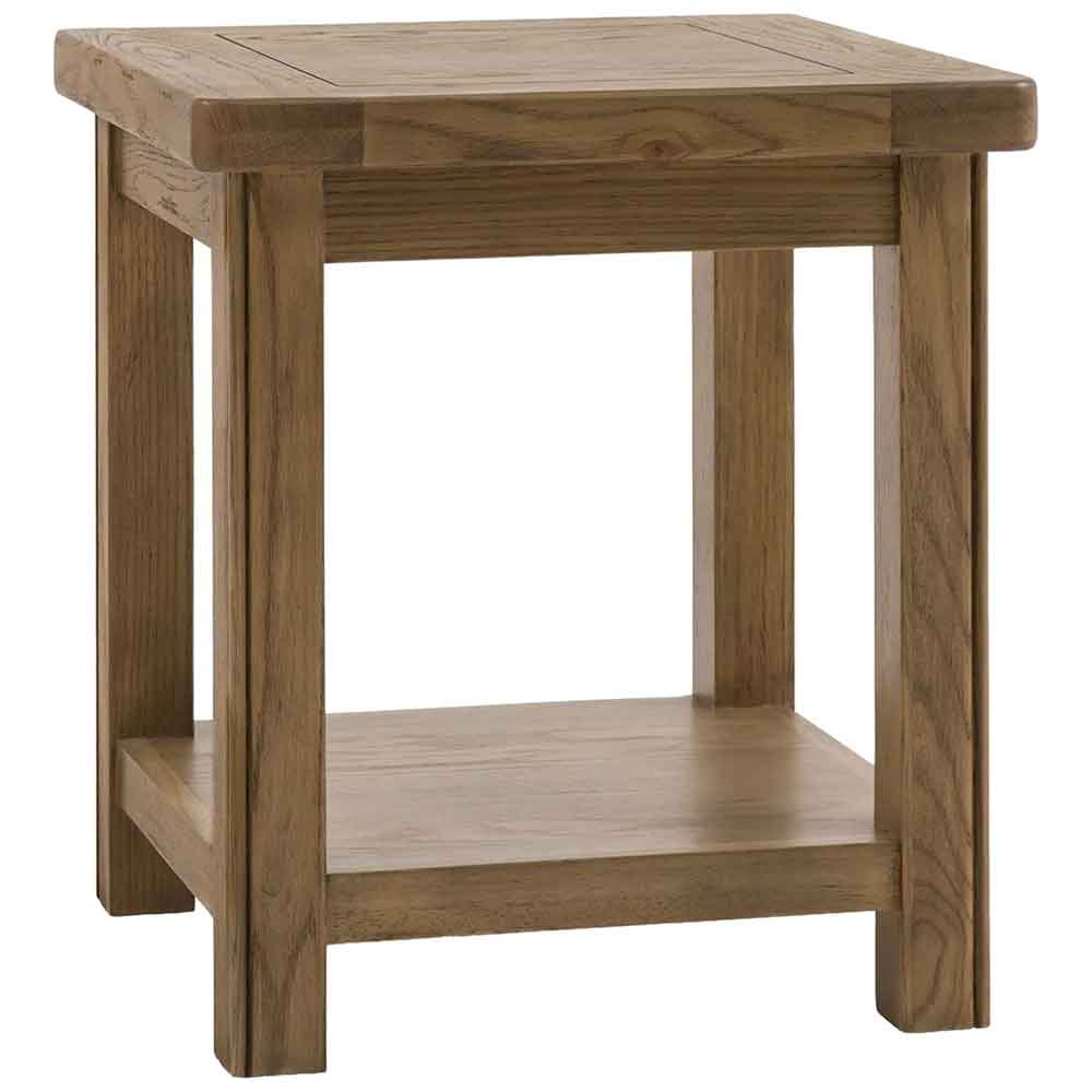 Bethesda Wooden Side Table In Natural