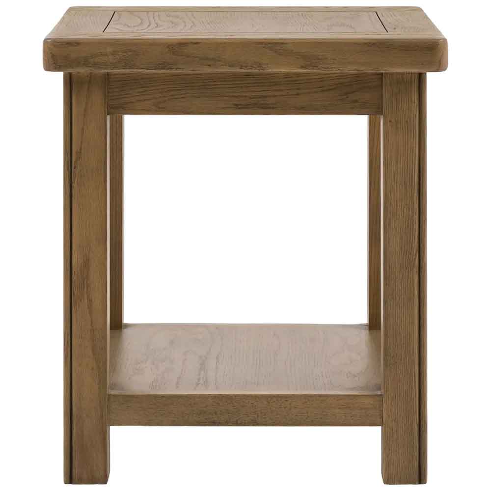Bethesda Wooden Side Table In Natural