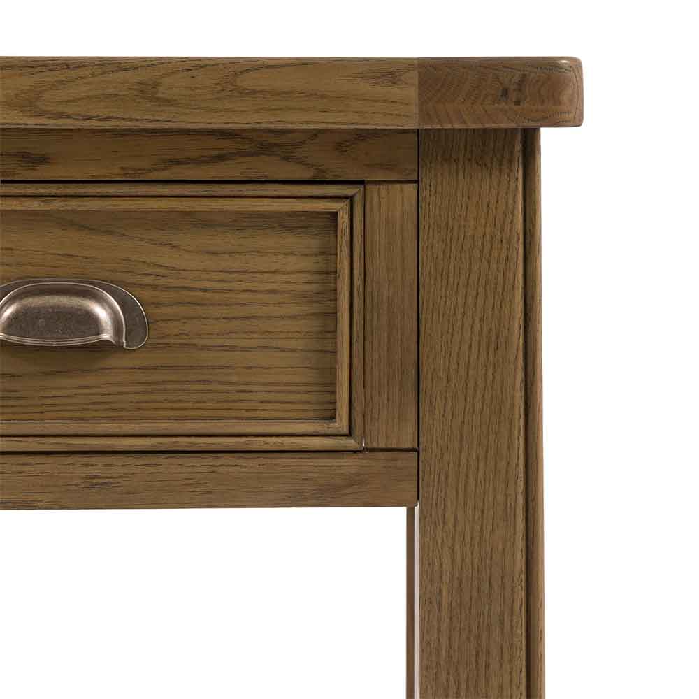 Bethesda Small Wooden Console Table With 1 Drawer in Natural
