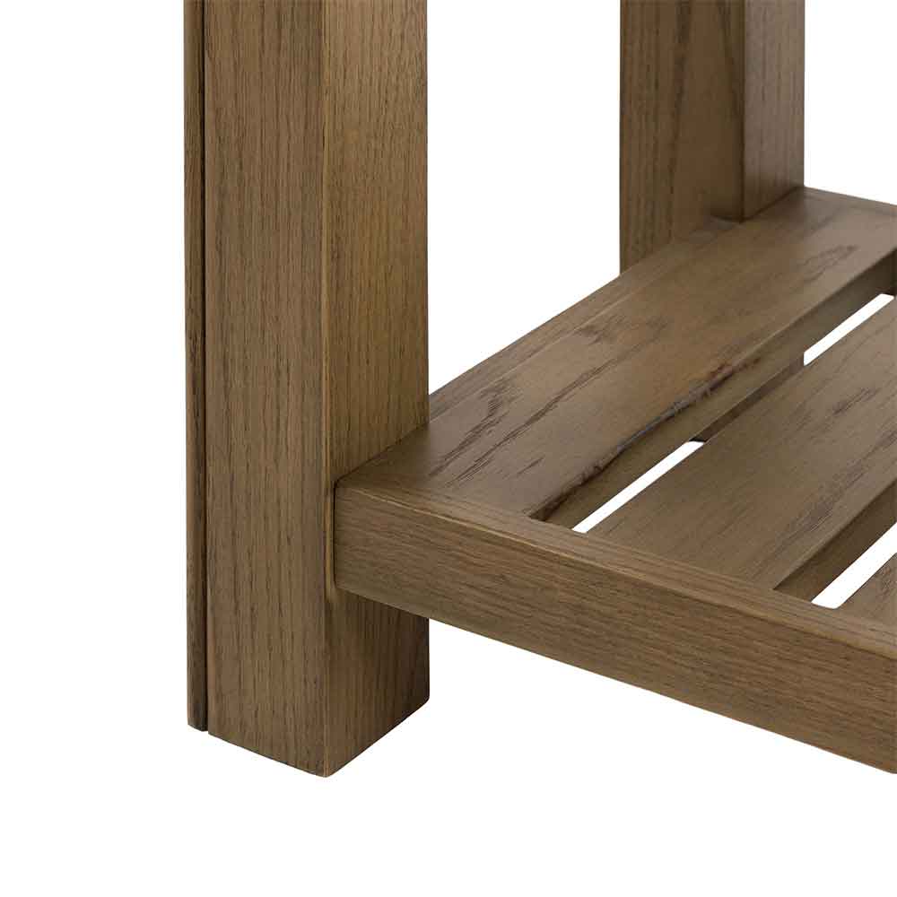 Bethesda Small Wooden Console Table With 1 Drawer in Natural