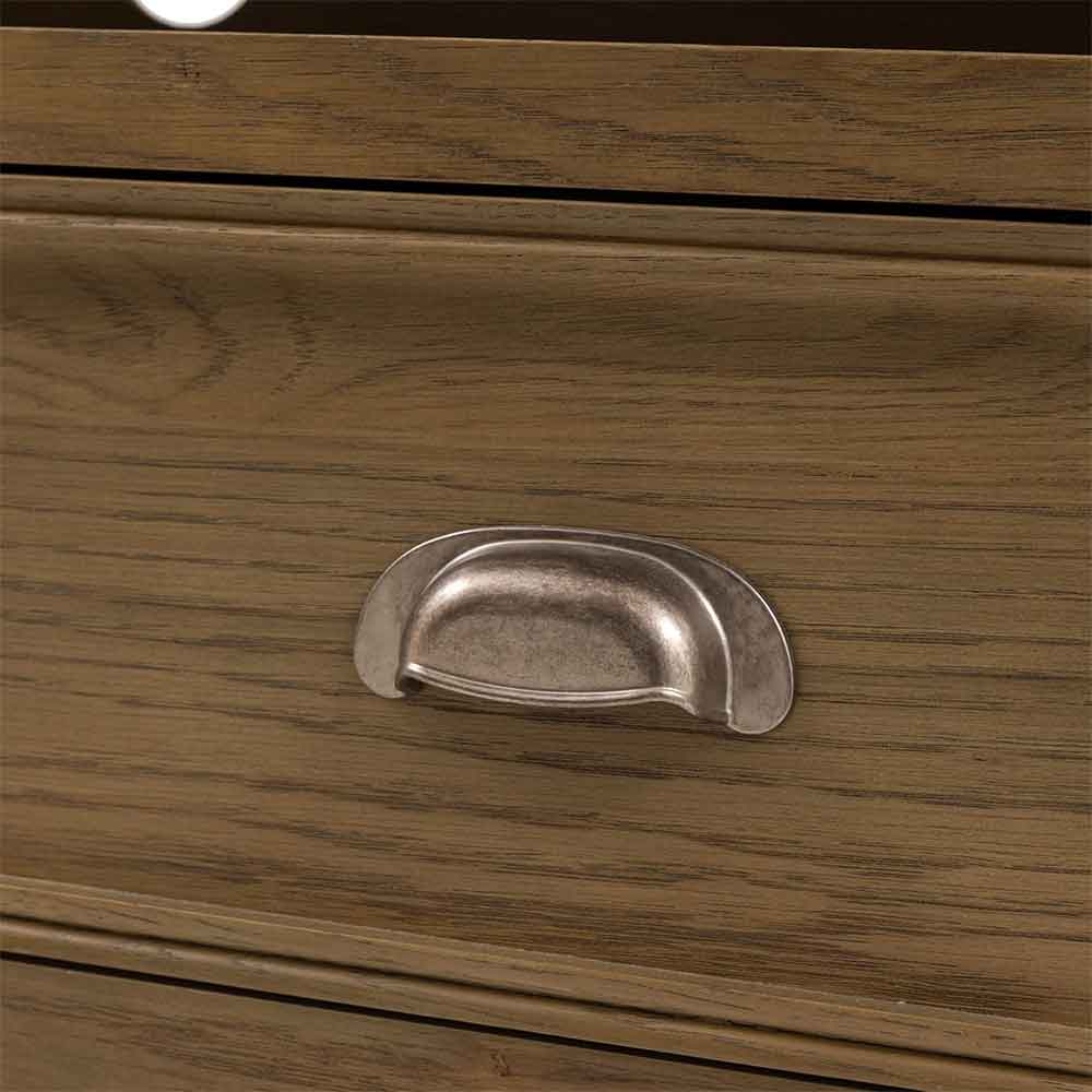 Bethesda Wooden TV Stand With 2 Drawers In Natural