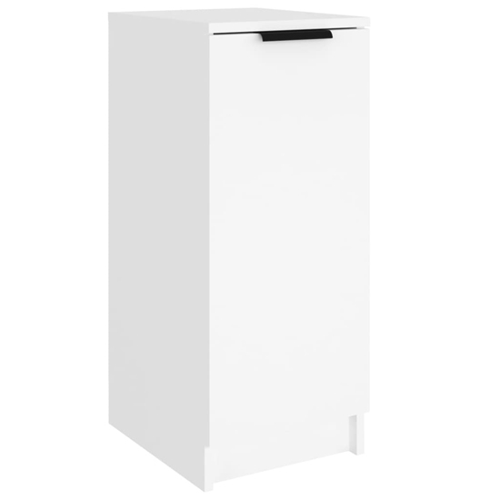 Betsi Wooden Shoe Storage Cabinet With 1 Door In White