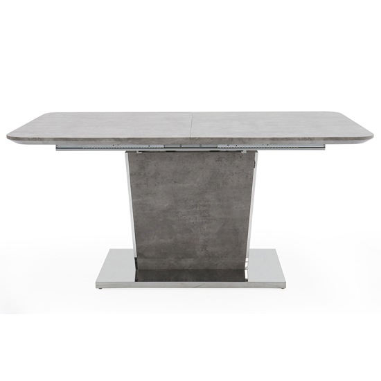 Bette Extending 120cm Dining Table In Grey Concrete Effect_2