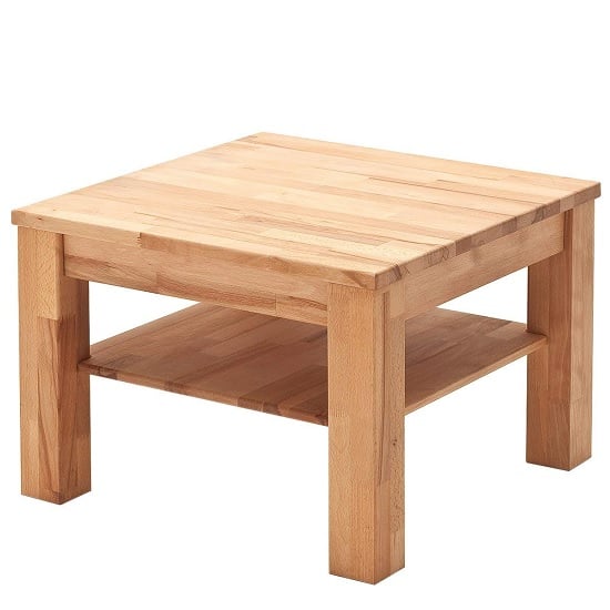 Bettina Wooden Coffee Table Square In Beech Heartwood_2