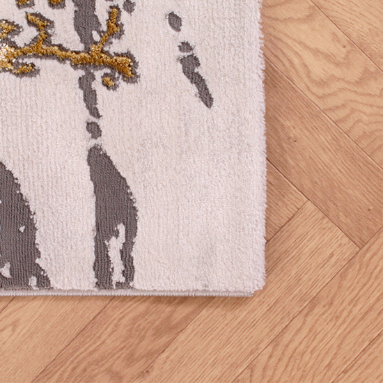Bianco 185KA 120x170cm Luxury Rug In Cream And Gold_5