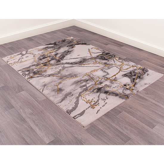 Bianco 185KA 120x170cm Luxury Rug In Cream And Gold_6