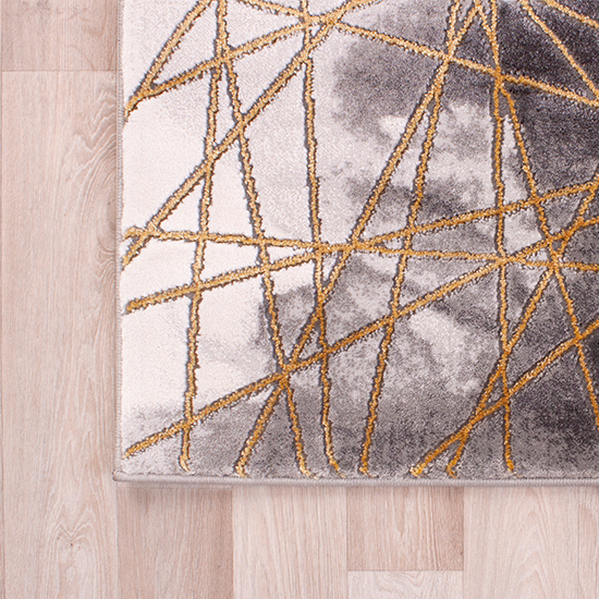 Bianco 185TA 160x225cm Luxury Rug In Dark Grey And Gold_5