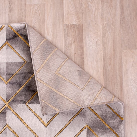 Bianco 196SA 120x170cm Luxury Rug In Cream And Gold_3