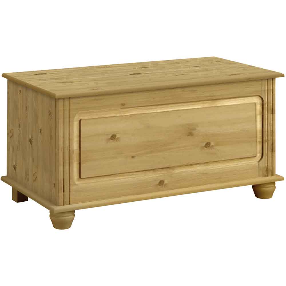 Bickley Wooden Hallway Storage Bench in Natural