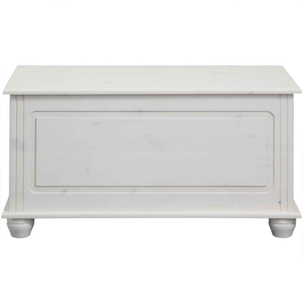 Bickley Wooden Hallway Storage Bench in White