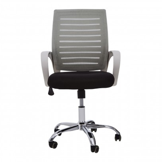 Bicot Home And Office Chair With Armrests In Grey_2