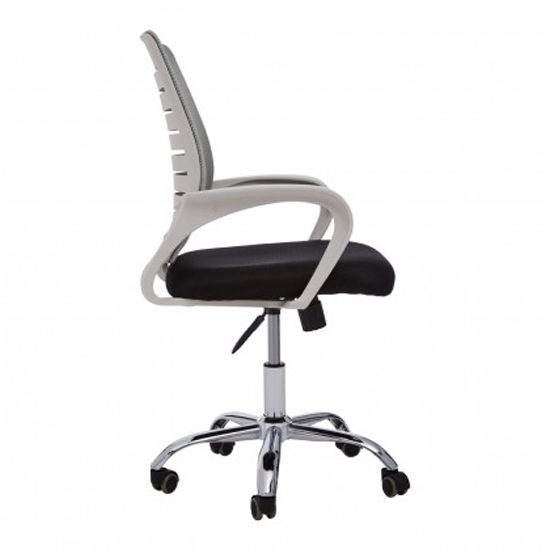 Bicot Home And Office Chair With Armrests In Grey_3
