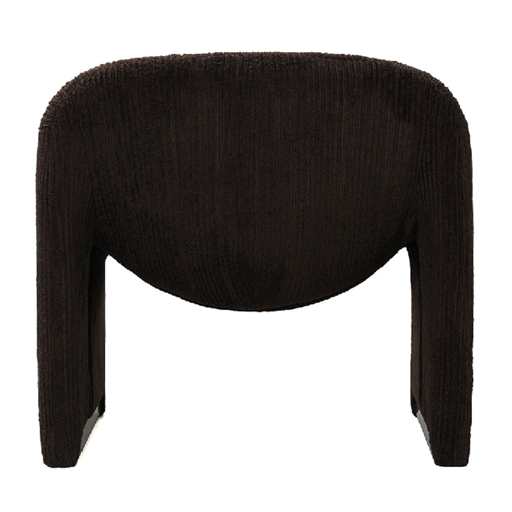 Bicwood Fabric Armchair in Brown