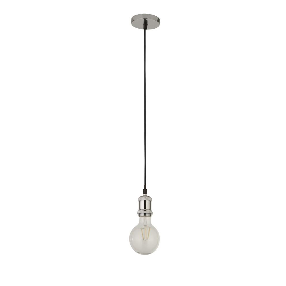 Biloxi 1 Light Cable Suspension Pendant Light In Chrome