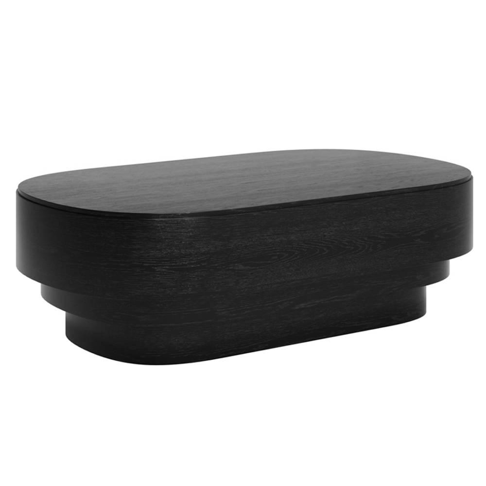 Biloxi Wooden Coffee Table - Black