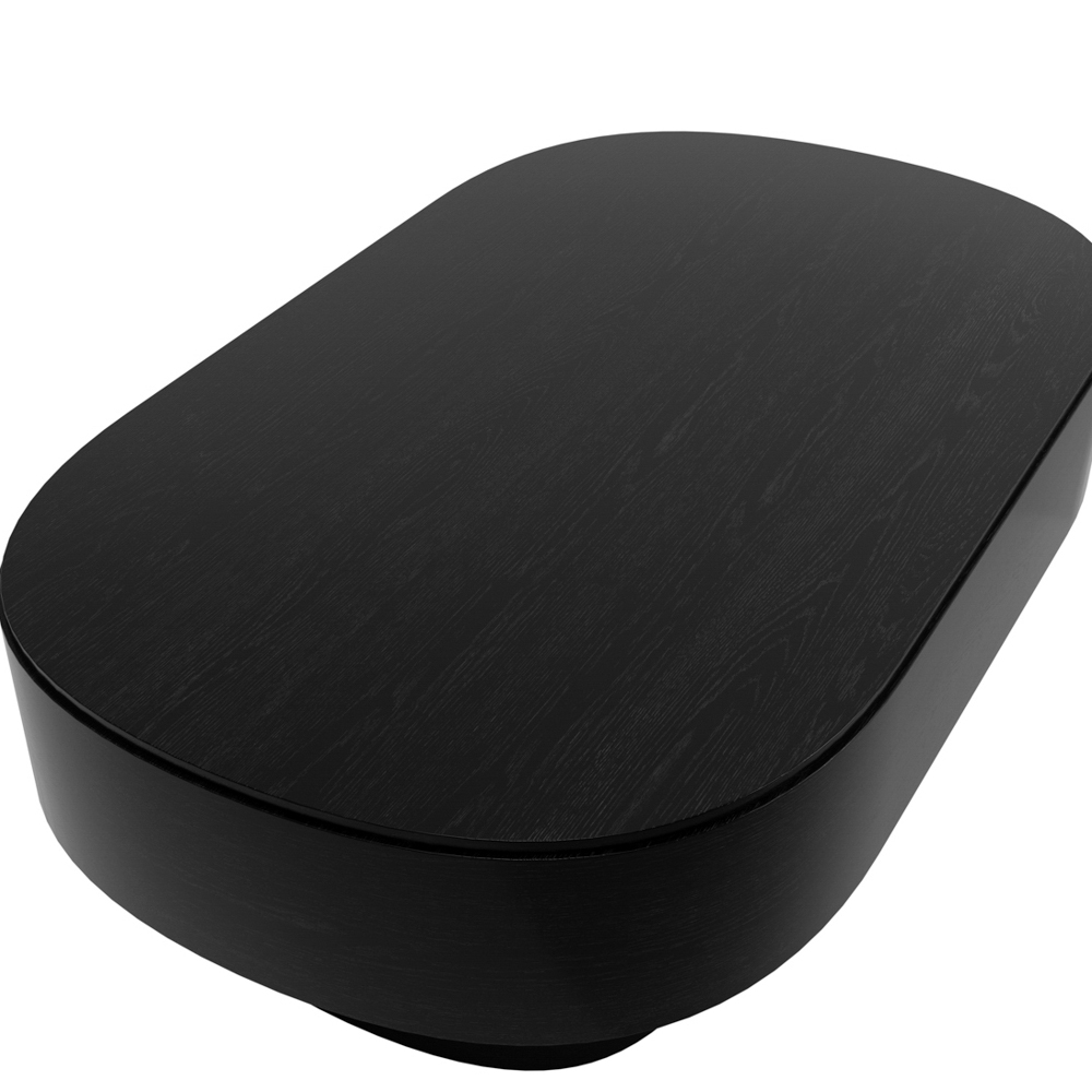 Biloxi Wooden Coffee Table - Black