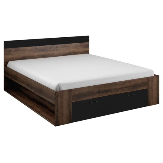Biloxi Wooden Divan Super King Size Bed In Monastery Oak