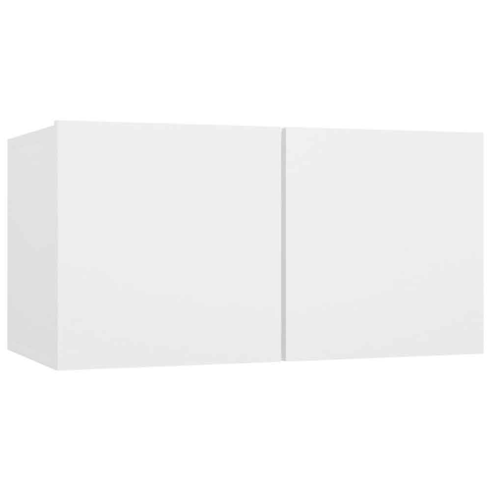 Binnenstad 90cm Wooden 4 Piece Entertainment Unit In White