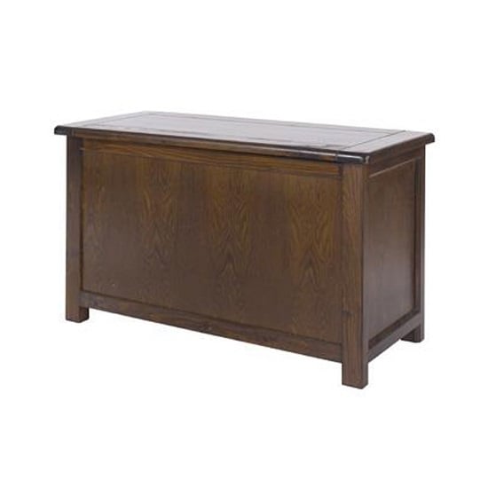 Product photograph of Birtley Blanket Box In Dark Tinted Lacquer Finish from Furniture in Fashion