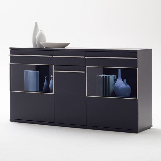 Styling — 10 Simple Ways To Style Your Sideboard black sideboard lights ss718t01 - Styling — 10 Simple Ways To Style Your Sideboard