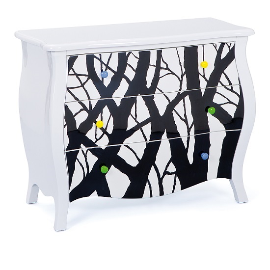 Baroque Style Chest Of Drawers Tree Design