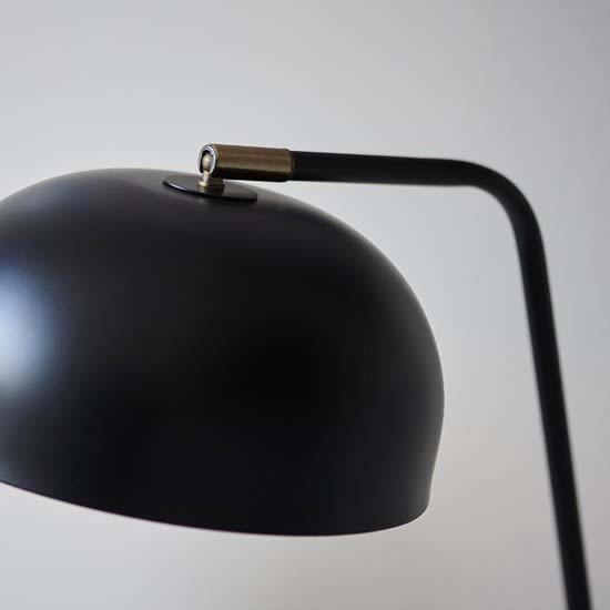 Blois Metal Table Lamp In Matt Black