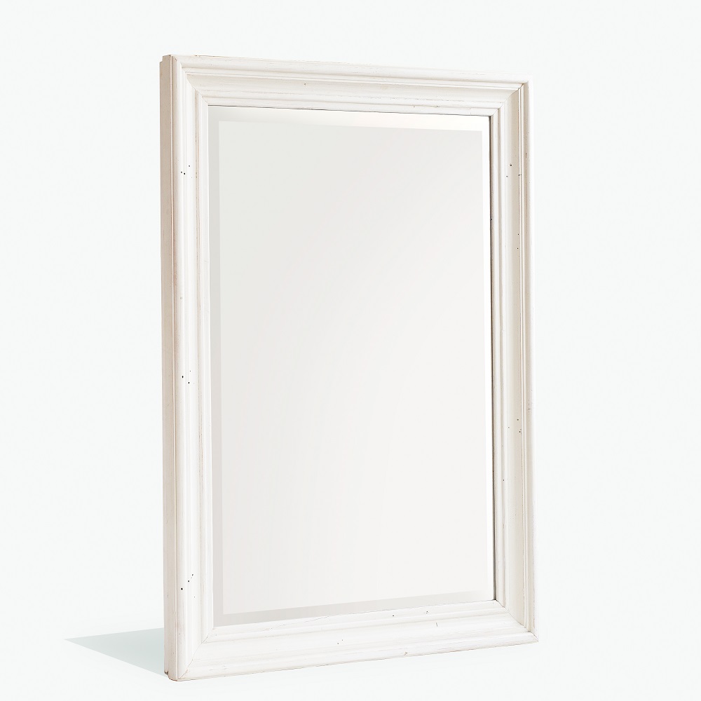 Boddem Wall Mirror In  White Pine Cottage Style